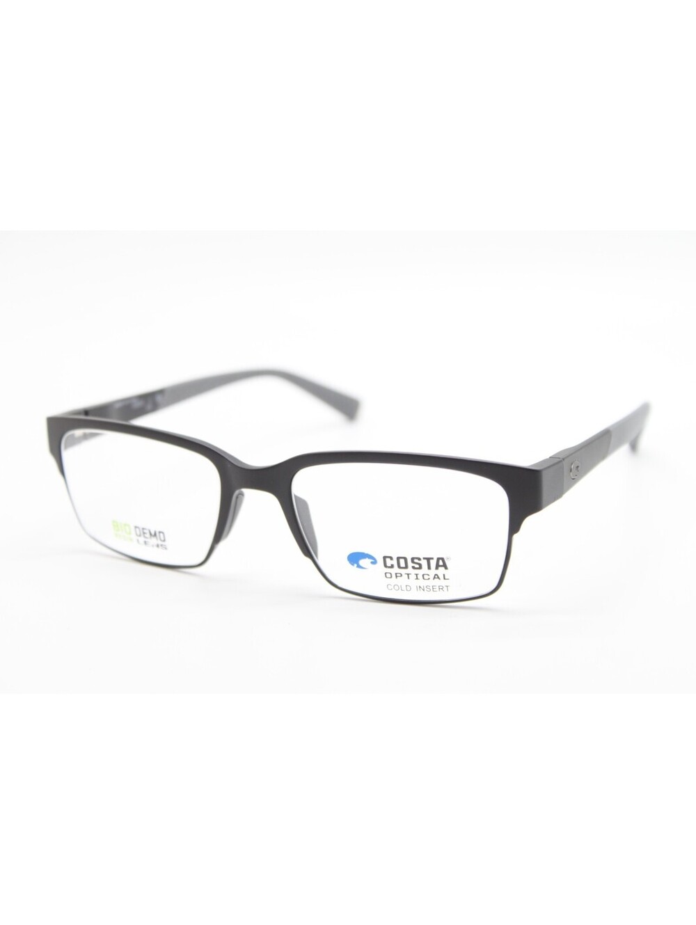 NEW COSTA DEL MAR 06S8008 0453 BLACK GRAY AUTHENTIC EYEGLASSES 53-19